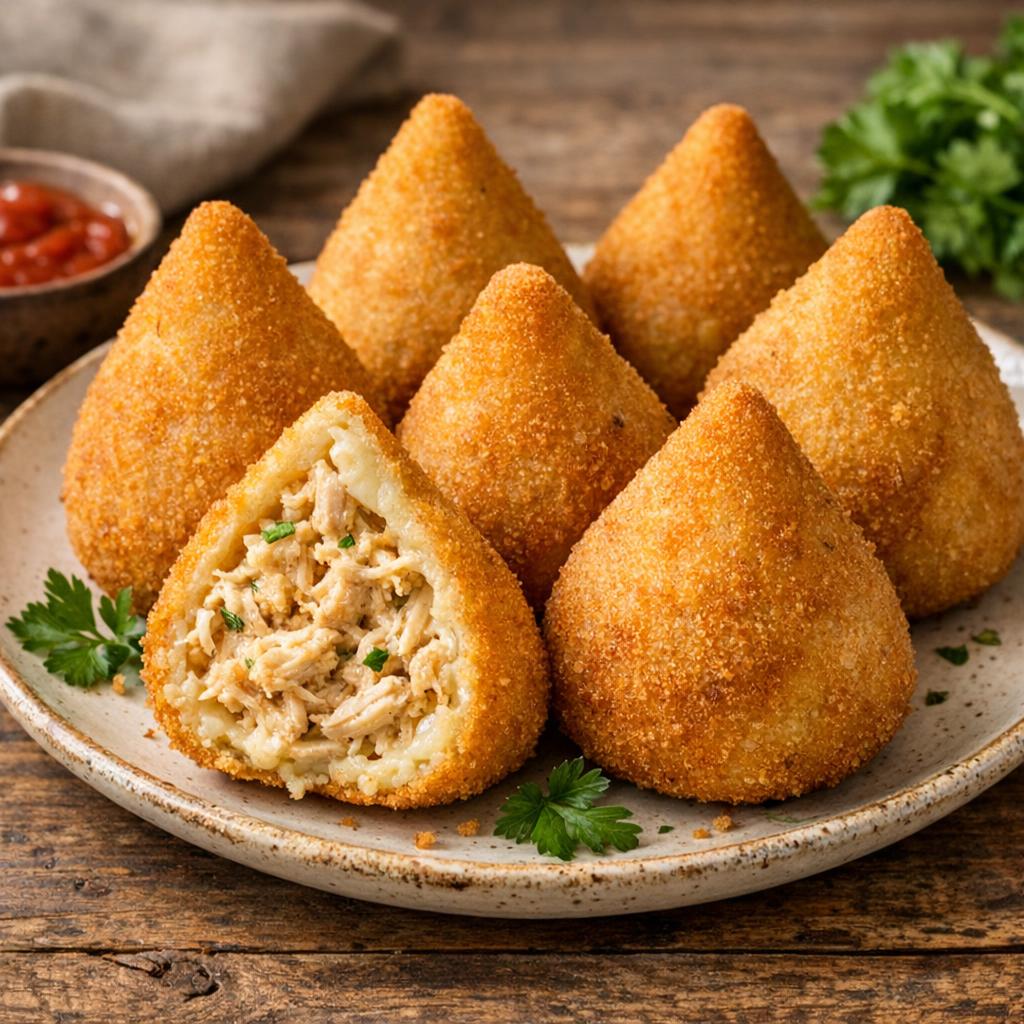 Coxinha brésilienne au poulet