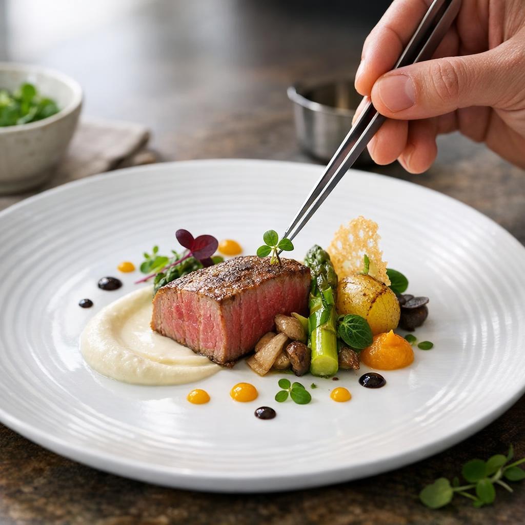 Comment dresser une assiette comme un chef