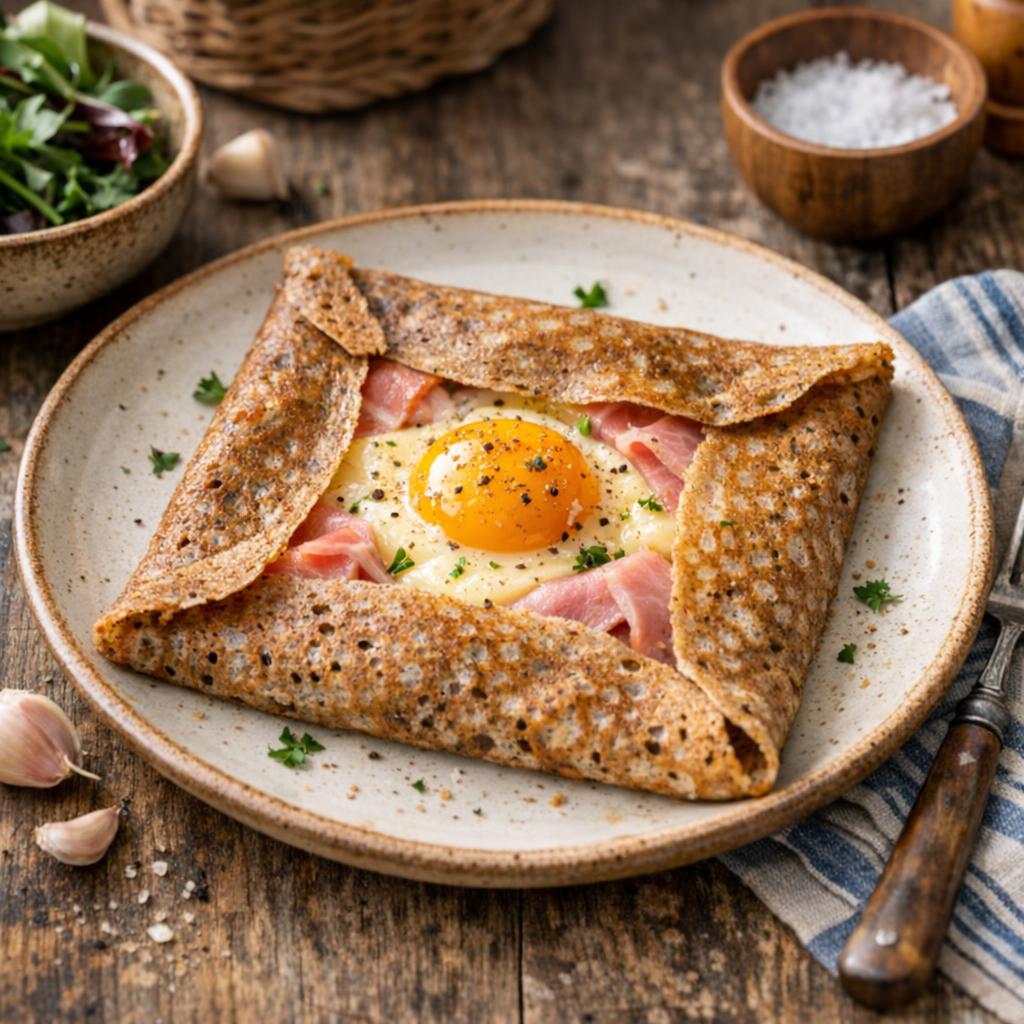 Galettes de sarrasin garnies